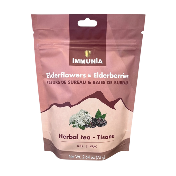 Tisane fleurs et baies de sureau