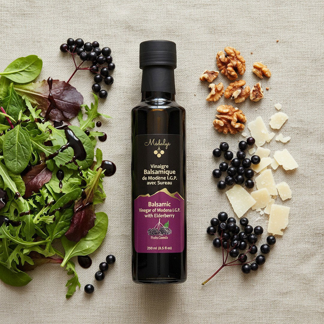 Healthy Balsamic Vinegar with ELDERBERRY