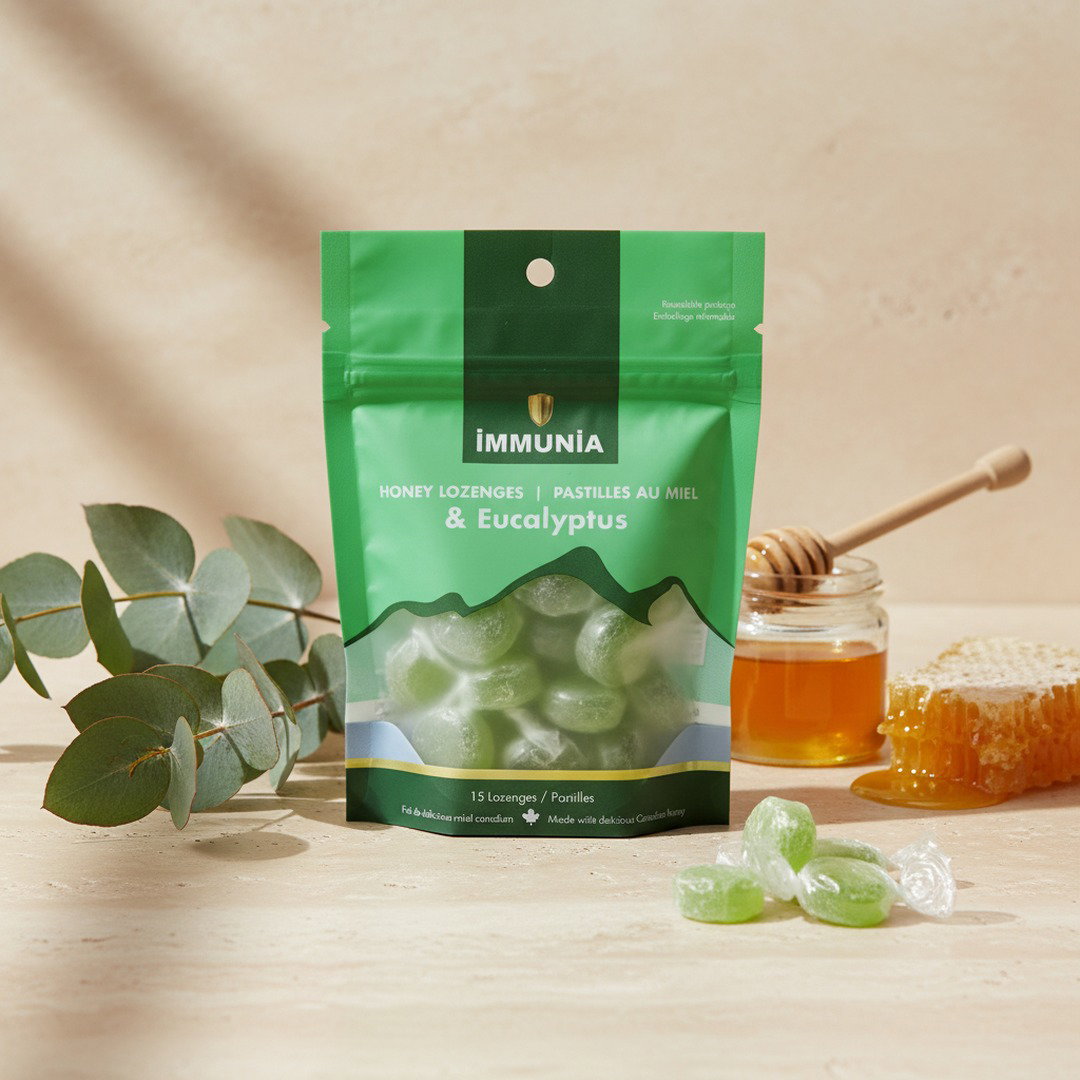 Honey & eucalyptus lozenges