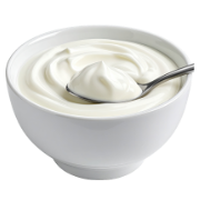 In a yogurt