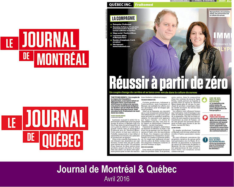 Article du journal de montréal